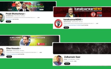 India Blocks YouTube Channels of Bangladeshi Activists and Journalists