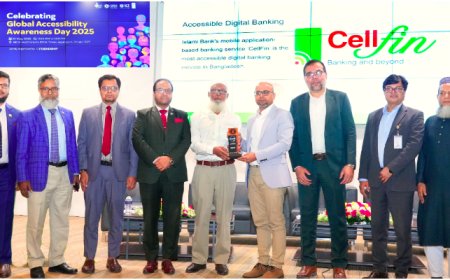 Islami Bank Bags Award for Barrier-Free Banking via 'CellFin' App