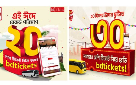 কোরবানির ঈদে বিডিটিকেটস বুকিংয়ে বাড়লো ১০ লাখ টিকিট