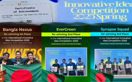 Bangladeshi Students Shine in South Korea's Innovation Showdown