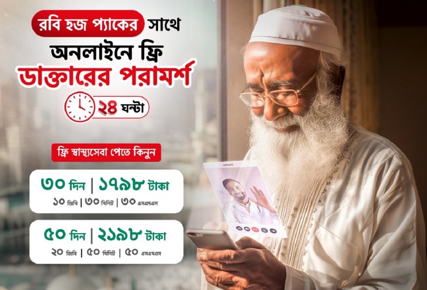 Robi Rolls Out Remote Medical Support for Hajj Roamers