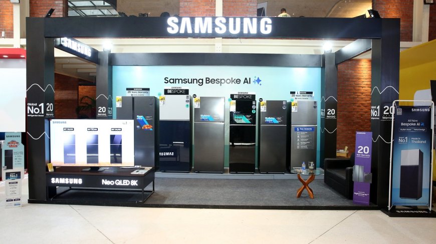 Samsung Showcases Smart Refrigerators at Prothom Alo Expo 2025