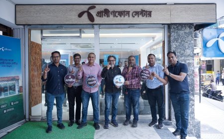 Grameenphone Opens Gracefully Designed GPC in Bogura