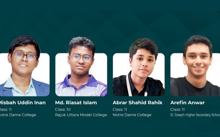 Bangladesh Sends Talented Teen Team to International AI Olympiad in Beijing