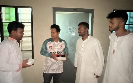Student Solidarity Shines: Chhatra Dal Brings Eid Joy to Residential Students at MBSTU