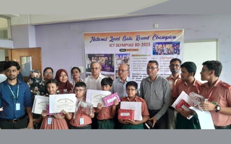 আইসিটি অলিম্পিয়াডে কে সি মডেল স্কুলের চমক