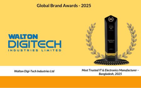 Walton Wins Worldwide Recognition: Honored with Global Brand Award 2025