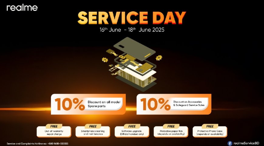 Realme Rewards: Final Day of Service Offers Across Bangladesh