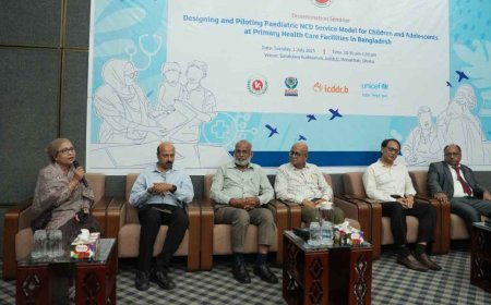 ICDDR,B Introduces Innovative Child NCD Care Model in Bangladesh