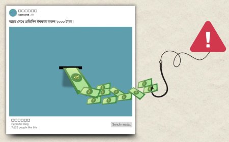 চক্রাকারে ফেসবুক ভিডিওতে ‘উপার্জন স্ক্যাম’