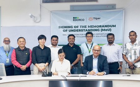 ইডটকো বাংলাদেশ ও টাইগার নিউ এনার্জির মধ্যে চুক্তি সই