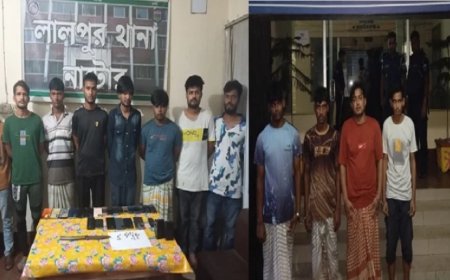 Teen Sextortion Gang Busted in Natore Using IMO App
