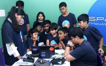 স্পেস ইনোভেশন ক্যাম্পে ‘জুনিয়র ড্রোন পাইলট ওয়ার্কশপ’ অনুষ্ঠিত