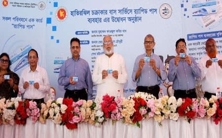 Rapid Pass Rolls Out on Hatirjheel Circular Buses