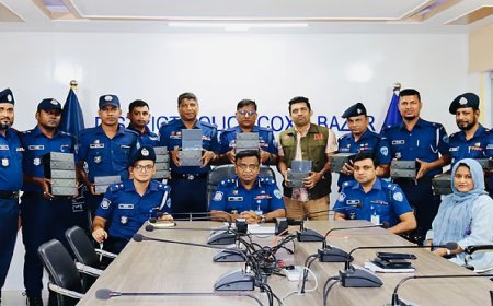 Cox’s Bazar Cops Equipped with Body-Worn Cameras for Enhanced Transparency