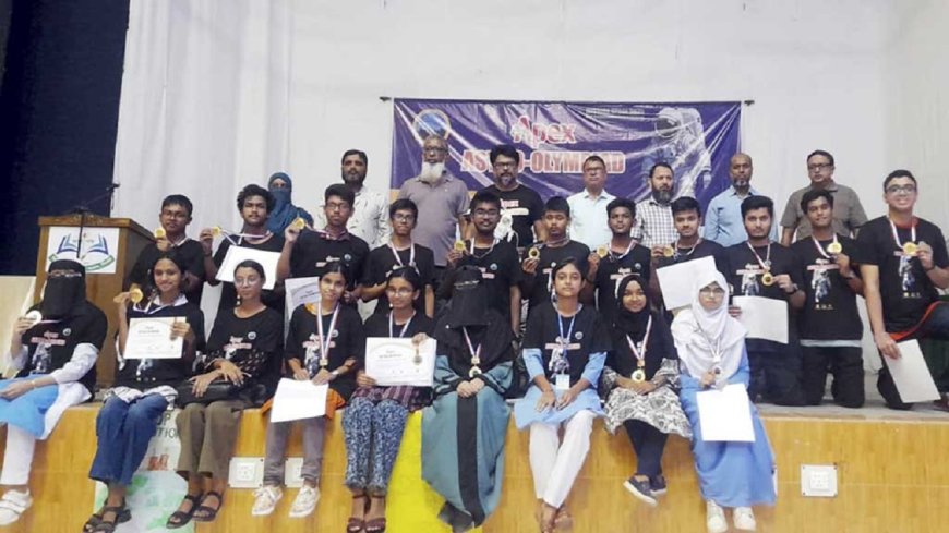 Sylhet Students Shine in Apex Astro-Olympiad Regional Round