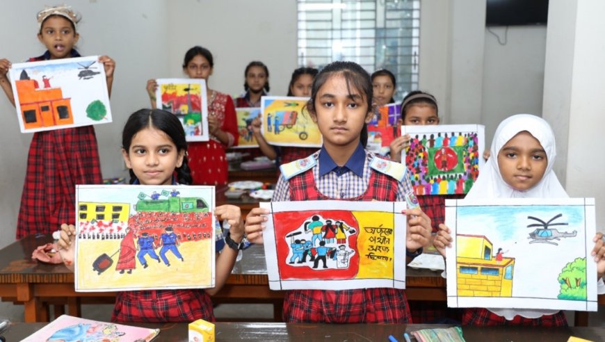 Gazipur Digital University Hosts Drawing Competition Honoring July Martyrs