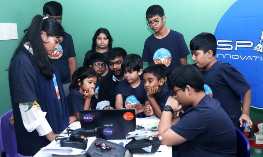 স্পেস ইনোভেশন ক্যাম্পে ‘জুনিয়র ড্রোন পাইলট ওয়ার্কশপ’ অনুষ্ঠিত