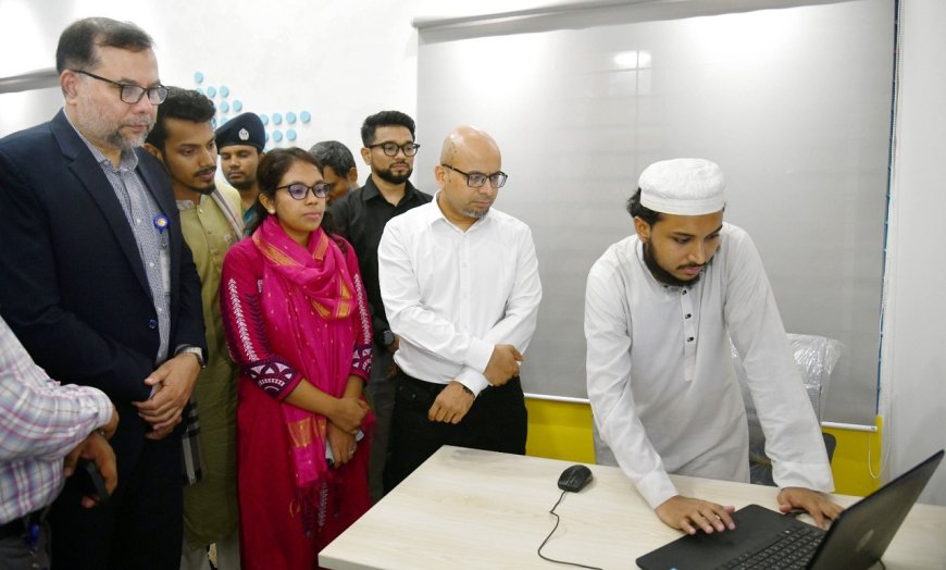 নীলক্ষেতে নাগরিক সেবাকেন্দ্র উদ্বোধন