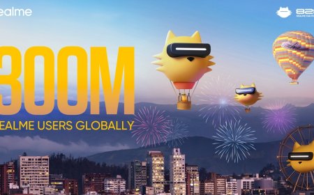 ৭ বছরে ৩০ কোটির মাইলফলকে রিয়েলমি