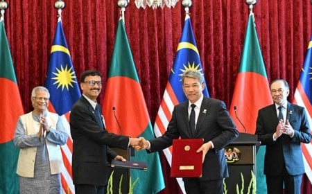 Bangladesh and Malaysia Sign Multiple MoUs and Notes of Exchange to Boost Bilateral Ties