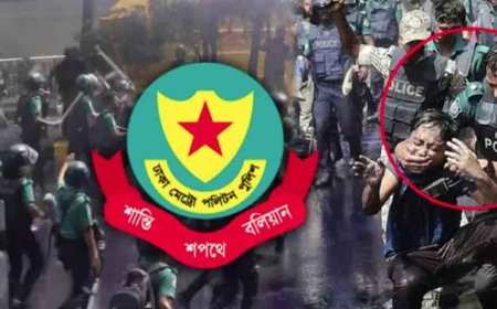 রমনার ডিসি’র মুখ চেপে ধরা ছবি কি  এআই দিয়ে তৈরি?