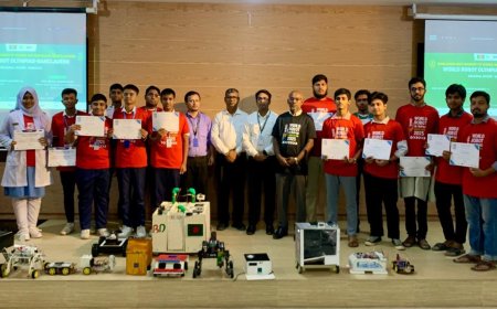 Robotics Rally: Rangpur Round Wraps  World Robot Olympiad–Bangladesh 2025