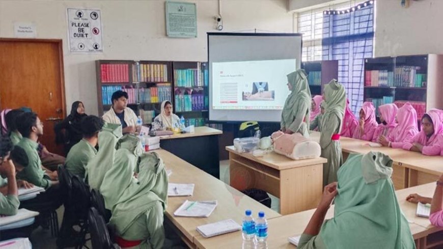 CPR Consciousness Campaign: Nursing College Hosts Life-Saving Training in Natore