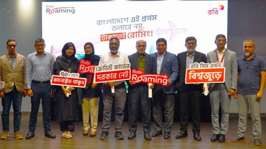 বাংলাদেশি টাকায় ৭০টির বেশি দেশে রোমিং সুবিধা চালু করল রবি