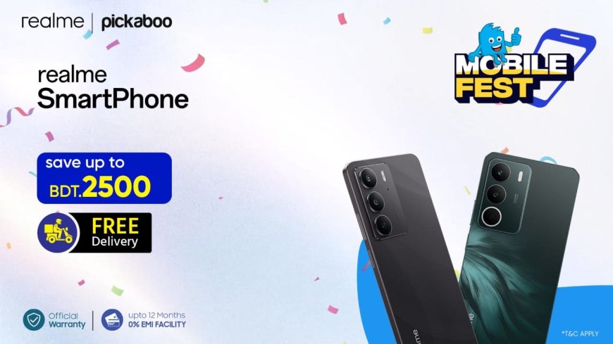 Realme Rolls Out ‘MobileFest’ with Mega Markdown on Smartphones