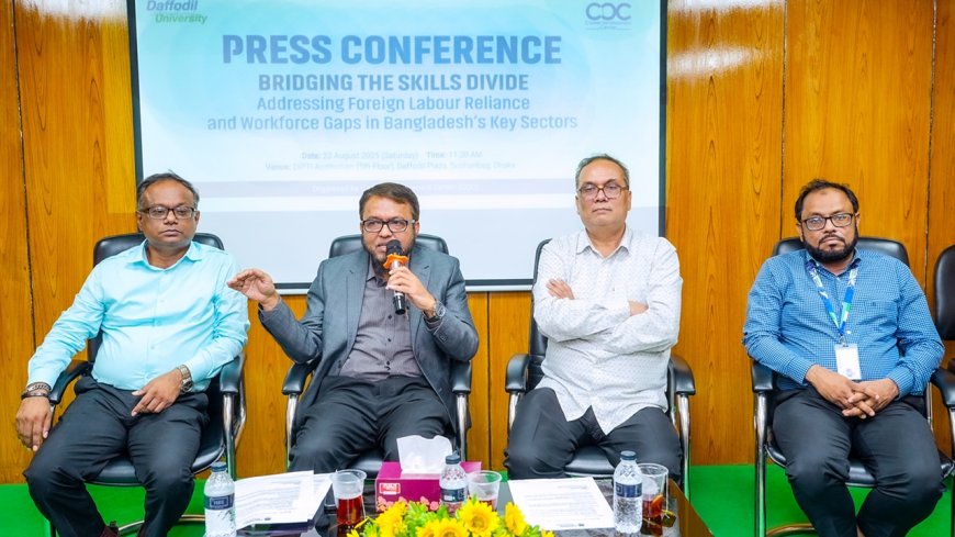 স্থানীয় মেধায় বিনিয়োগই বাংলাদেশের অর্থনৈতিক ভবিষ্যৎ নিশ্চিত করবে