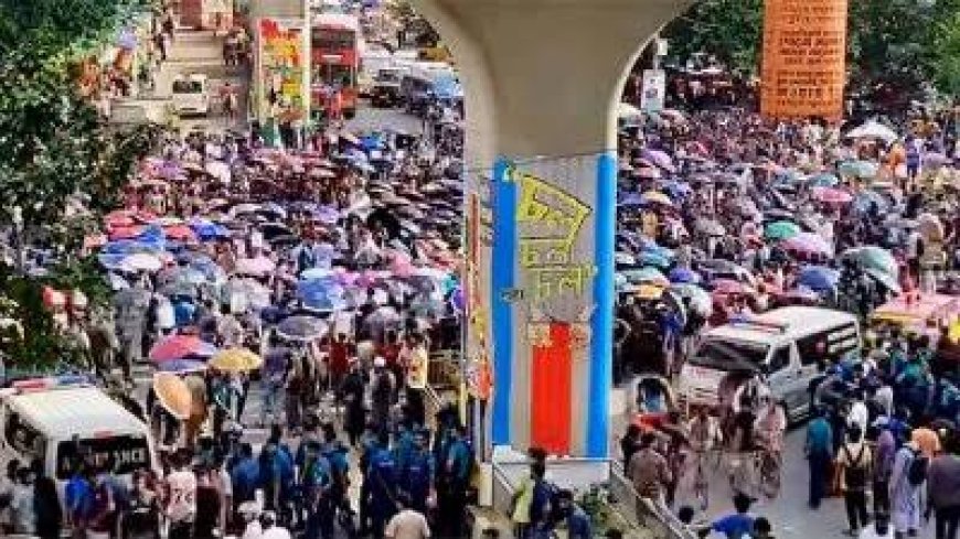BUET Blockade: Students Stage Sit-In with Three-Point Demands