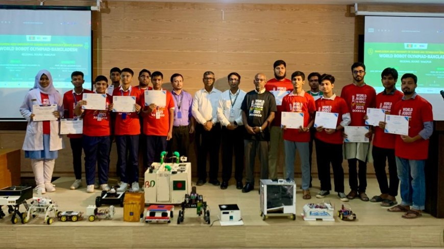 Robotics Rally: Rangpur Round Wraps  World Robot Olympiad–Bangladesh 2025