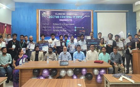 BGC Trust University Bangladesh Hosts Central IT Fest 2025