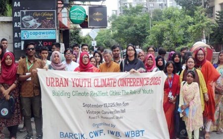 ঢাকায় আরবান ইয়ুথ ক্লাইমেট কনফারেন্স অনুষ্ঠিত