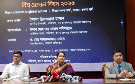 Political Will and Partnership Pivotal for Protecting Ozone: Syeda Rizwana Hasan