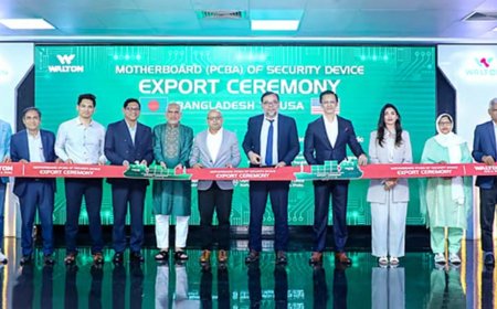 যুক্তরাষ্ট্রে নিরাপত্তা ডিভাইসের মাদারবোর্ড রফতানি করছে ওয়ালটন