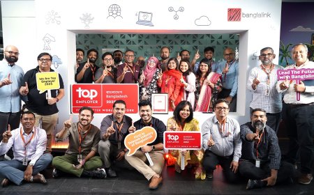 Banglalink certified Bangladesh's first telco top employer