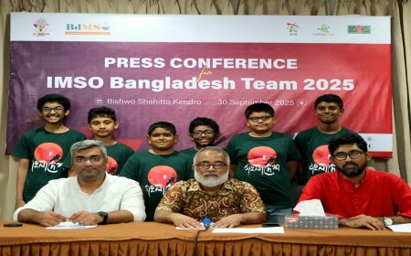 Bright Bangladeshi Beginners Bound for IMSO 2025