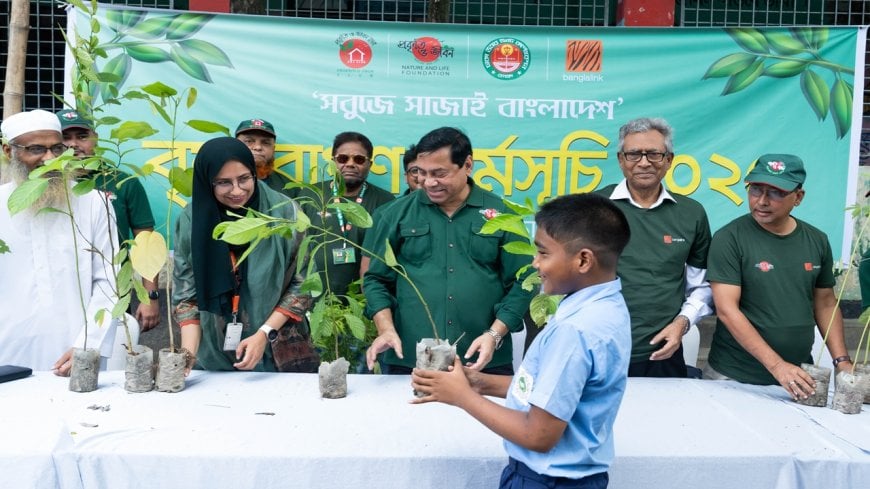 Banglalink Backs ‘Green Bangladesh’ with Nationwide Tree Plantation Drive