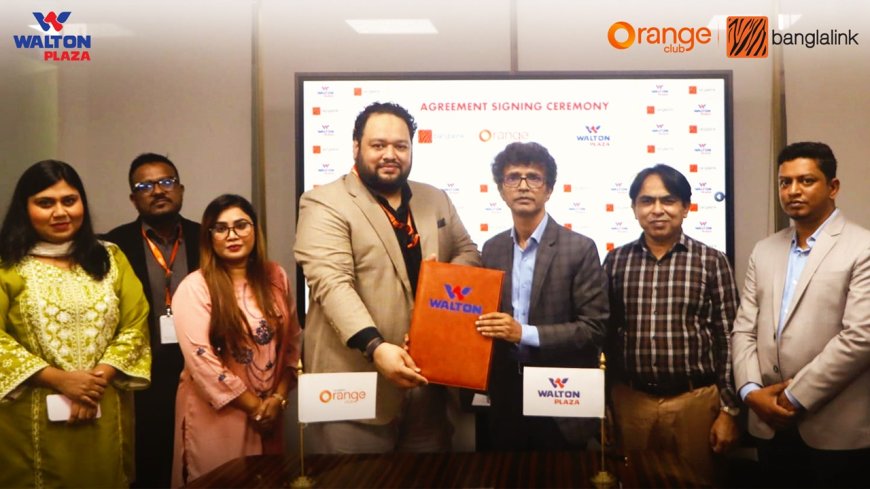 ওয়ালটন প্লাজায় বাংলালিংকের অরেঞ্জ ক্লাবের সদস্যদের ১২ শতাংশ ছাড়