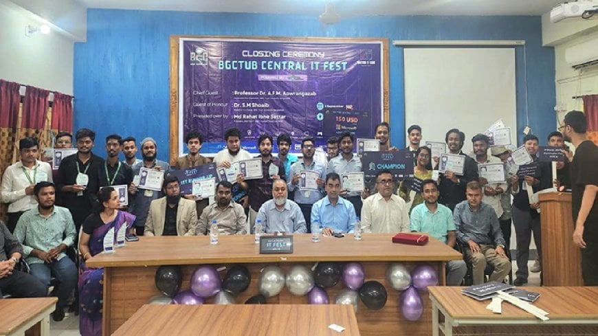 BGC Trust University Bangladesh Hosts Central IT Fest 2025