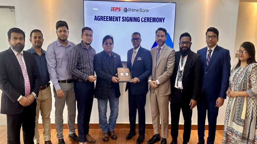ক্রেডিট কার্ডে ইএমআই সুবিধায় প্রাইম ব্যাংক- ইজি পেমেন্ট চুক্তি সই