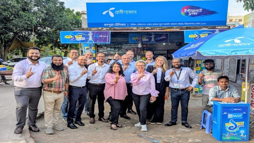 Telenor CEO Talks, Tours, and Transforms in First Bangladesh Visit