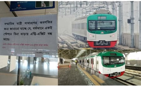 স্টেশনে ঢুকলেই ১০০ টাকা কাটবে মেট্রোরেল?