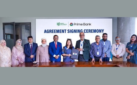 ‘প্রাইম একাডেমিয়া’ যুক্ত হলো গ্রিন  ইউনিভার্সিটি