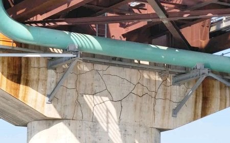 যমুনা রেলসেতুর পিলারে ‘হেয়ারক্র্যাক’