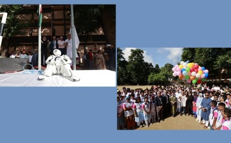 রোবট নাওয়ের আবাহনে শুরু তৃতীয় বিজ্ঞান উৎসবের জাতীয় পর্ব