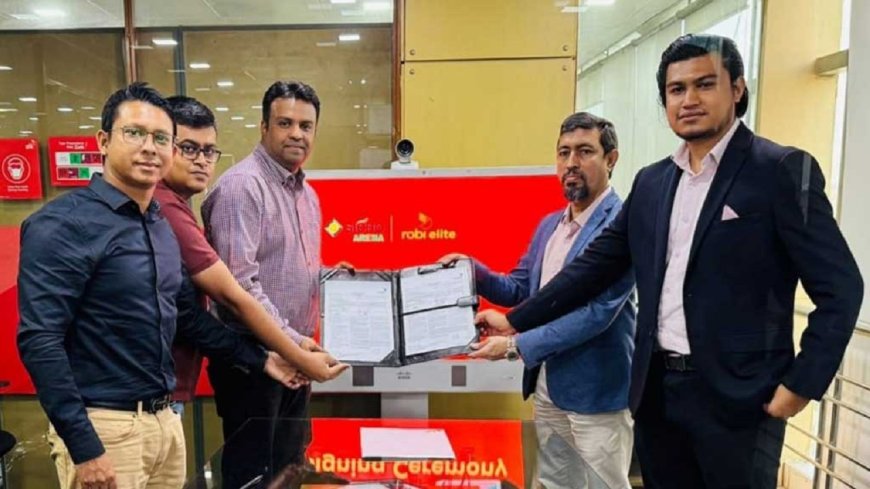 Robi Rallies with Siko Arena for Strategic Partnership in Chattogram