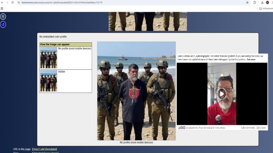 Flotilla Fallout: Shahidul Alam’s Detention Sparks Disinformation and Digital Forensics Debate